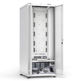 Шкаф для хранения - N-Series - SFC Energy AG - держатель батареи / напольный / модульный