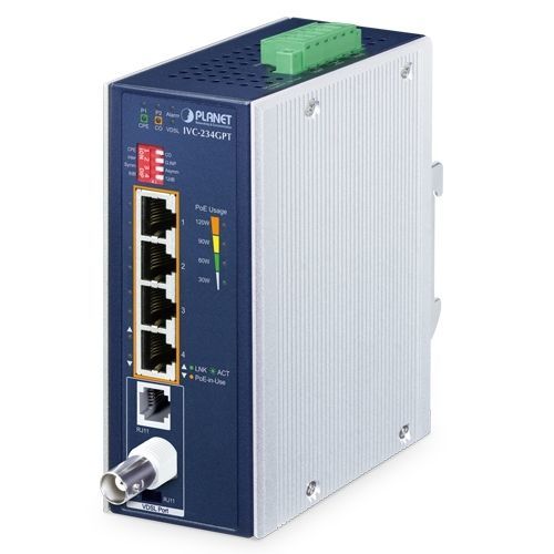 Удлинитель Ethernet - IVC-234GPT - PLANET Technology Corp. - для сети / беспроводной / PoE