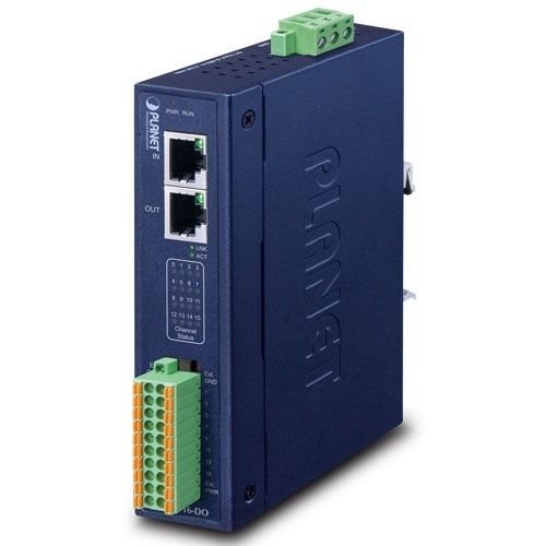 Цифровой модуль входа/выхода - IECS-1116-DO - PLANET Technology Corp. - EtherCAT / RJ45 / 16 каналов