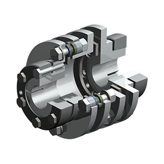 Мембранная муфта - 338  - Maschinenfabrik Mönninghoff GmbH & Co. KG - дисковая / двойная / из нержавеющей стали