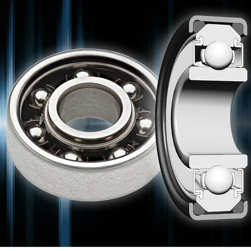 Шариковый подшипник - NVH  - Rollax Kugellagerfabrik GmbH & Co. KG - однорядный / из стали / для двигателя
