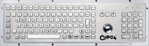 Клавиатура для письменного стола - IPC4-KBRD-TB-8605-EN - IPC4 - ICC Digital Industrial Technologies Bv - с механическими клавишами / 103 клавиши / с трекболом