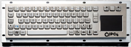 Клавиатура для письменного стола - IPC4-KBRD-TP-8635T-EN - IPC4 - ICC Digital Industrial Technologies Bv - с механическими клавишами / 67 клавиш / с сенсорной панелью