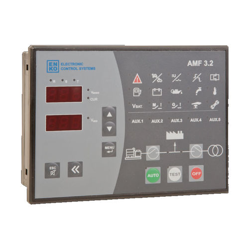 Автоматический контроллер для электрогенераторной установки - AMF 3.2 - ENKO Elektronik Kontrol Sistemleri San. ve Tic. Ltd. Sti. - автоматическое контролирование сектора / трехфазовый