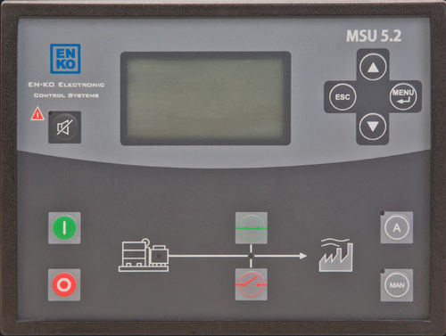 Автоматический контроллер для электрогенераторной установки - MSU 5.2 - ENKO Elektronik Kontrol Sistemleri San. ve Tic. Ltd. Sti. - с ручным управлением