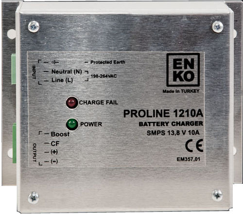 Устройство зарядки батарей для установки на панель - EBC 1210 - ENKO Elektronik Kontrol Sistemleri San. ve Tic. Ltd. Sti. - свинцово-кислотное / для резки