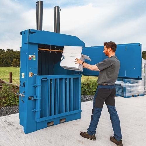 Вертикальный упаковочный пресс - 450 - MACFAB BALERS - с фронтальной загрузкой / для картона / для отходов