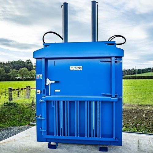 Упаковочный пресс для отходов - 550 HD - MACFAB BALERS - для текстиля / для шины / вертикальный