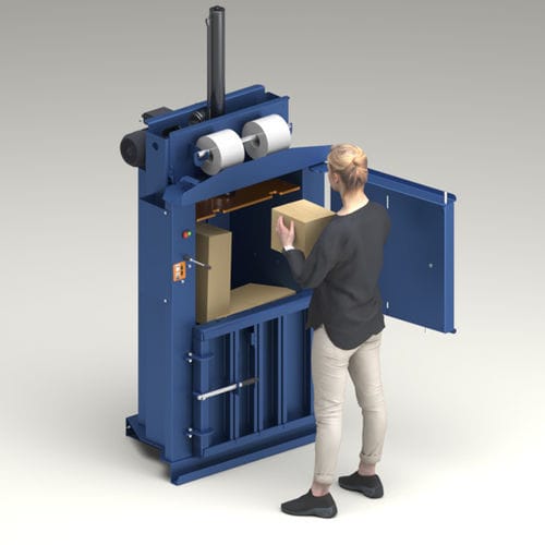 Упаковочный пресс для картона - 75 - MACFAB BALERS - для бумаги / для пленки / вертикальный