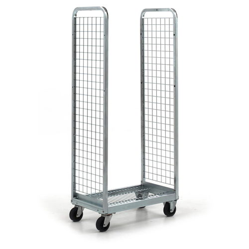 Контейнер на колесиках с полками - KW2405690W200E4 - ESB Engineering-System-Bau GmbH - из металла / из металлической сетки