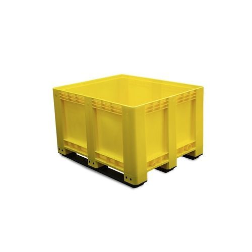 Ящик из HDPE - FP-FBG1210KGELB - ESB Engineering-System-Bau GmbH - для хранения / транспортный / штабелируемый