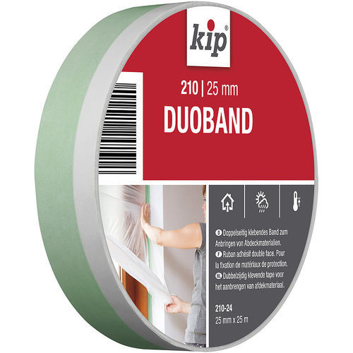 Лента для маскирования - 210 Duoband - KIP - из ПВХ