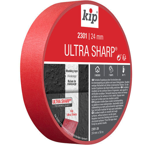 Лента для маскирования - 2301 Ultra Sharp® - KIP - из каучука / из бумаги