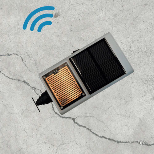 Электронный трещиномер - Infrasolute GmbH - линейный / беспроводной / с датчиком температуры