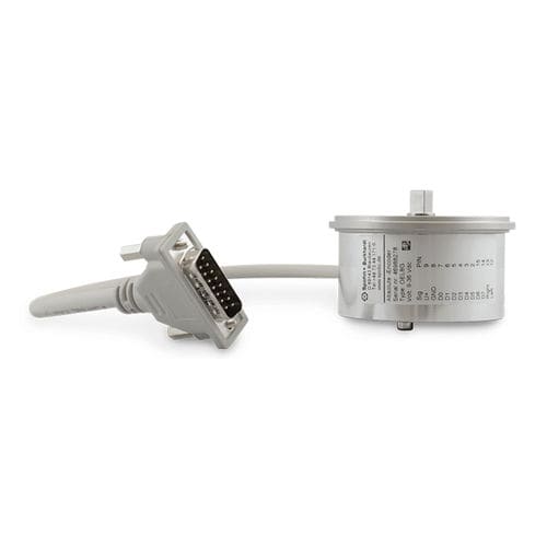 Абсолютный датчик угла поворота - OEL8G-K - J.R. Merritt Controls - потенциометрический / 8 бит / со сплошным валом