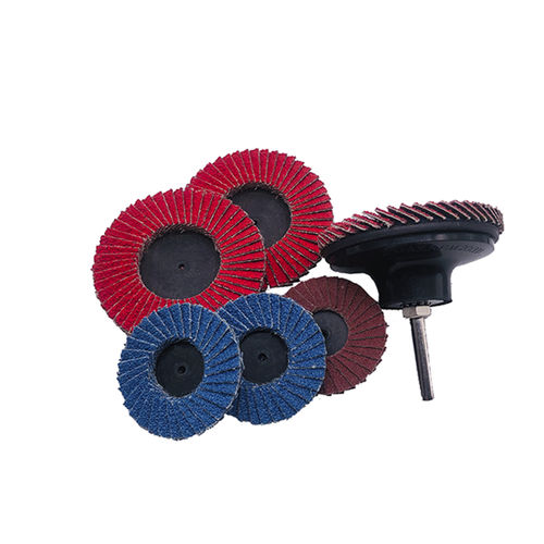 Лепестковый шлифовальный диск для нержавеющей стали - DanYang Rigo Abrasives Co., Ltd. - из керамики / из оксида алюминия / на пластиковой основе
