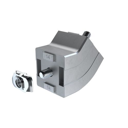 Соединение для алюминиевых профилей - GUS 454 series - Robotunits GmbH - для строительной площадки / для использования в промышленности / оцинкованное