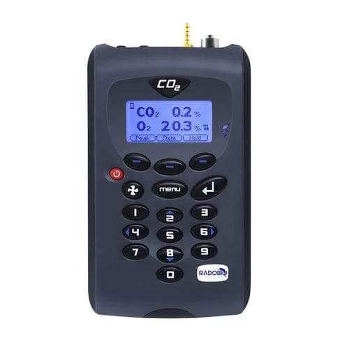 Анализатор CO2/02 - T100 - RADOBIO SCIENTIFIC CO.,LTD - для наблюдения / концентрации / длины волн