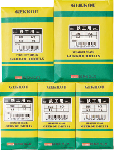 Цельное сверло - SGD series - BICTOOL JAPAN CO.,LTD - многоцелевое / HSS / высокоэффективное