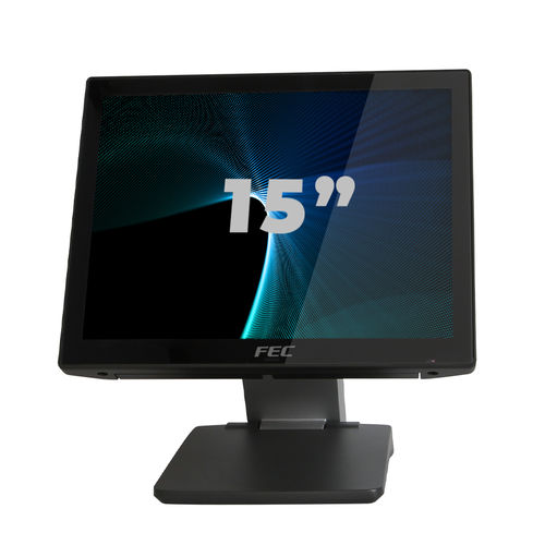 Панельный ПК для торговой точки - PP-9715 - FEC Italia srl - с емкостным сенсорным экраном / с мультисенсорным экраном / 15"