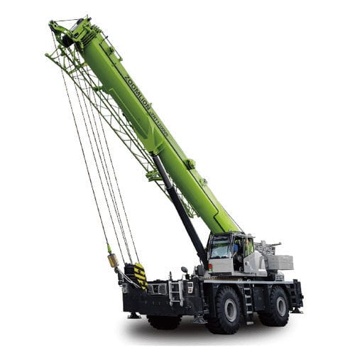 Башенный кран для труднопроходимых участков местности - ZRT1200V543A - ZOOMLION - мобильный / телескопический / вездеход