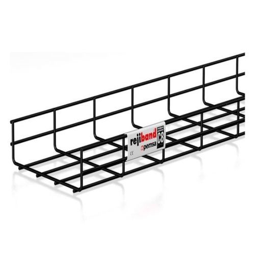 Проволочный кабельный лоток - Rejiband BLACK C8 - Pemsa Cable Management, S.A. - из сварной решетки
