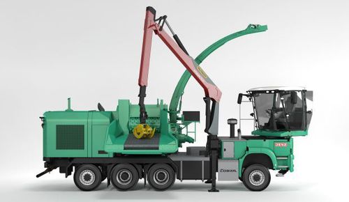 Мобильный измельчитель веток - Cobra hybrid - JENZ GmbH Maschinen- und Fahrzeugbau