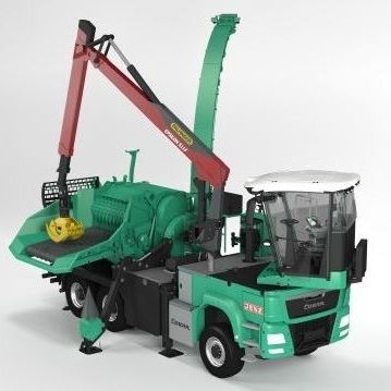 Мобильный измельчитель веток - HEM 593 R-Cobra - JENZ GmbH Maschinen- und Fahrzeugbau