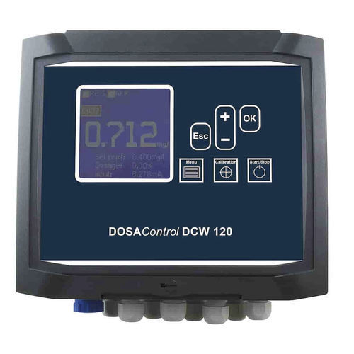 Устройство управления с индикатором - DCW 120 - DOSATRONIC GmbH - для регулировки / проводимость / компактное