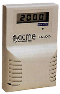 Детектор с одним типом газа - CO2-2000  - Acme Engineering Products Ltd. - тока / двуокиси углерода / CO2