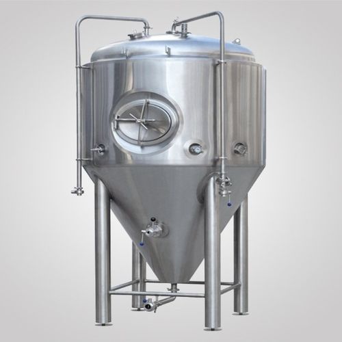 Резервуар ферментации - Shandong Tiantai Beer Equipment Co.,Ltd - для пива / из нержавеющей стали / цилиндрический