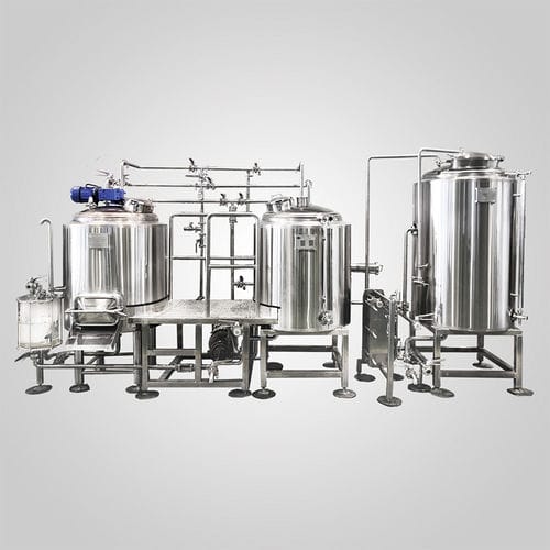 Пивоварня из нержавеющей стали - Shandong Tiantai Beer Equipment Co.,Ltd - нагретая паром / с электрическим нагревом