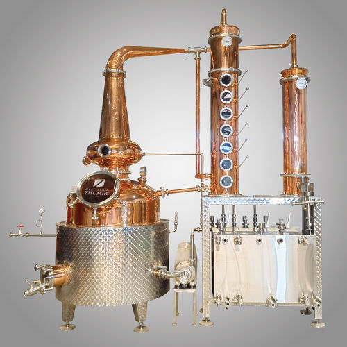 Дистиллятор для виски - Shandong Tiantai Beer Equipment Co.,Ltd - для джина