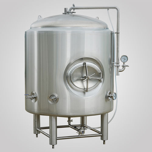 Резервуар для стокирования - Shandong Tiantai Beer Equipment Co.,Ltd - для пива / для безразборной мойки (CIP) / из нержавеющей стали