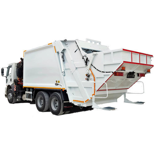 Мусоровоз задняя загрузка - Procompactor Waste Management Equipment - гибридный / с подъемным краном / с уплотнителем