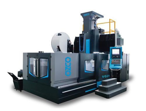Обрабатывающий центр ЧПУ 3 оси - VG21  - Ozco Metalworking Machines - вертикальный / с двойной стойкой / с поворотным столом