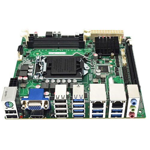 Одноплатный компьютер мини-ITX - IPC-H5110C - Fodenn Electronic Technology Co., Ltd. - Intel® Celeron® / Intel® Pentium / Intel® Core™ 10-го поколения