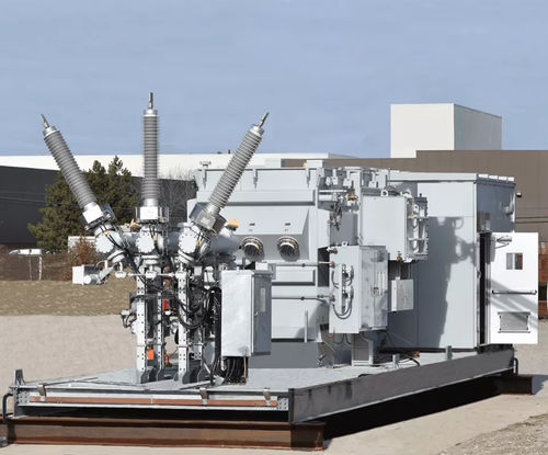 Подстанция для распределения электроэнергии - Hitachi Energy - для трансформатора высокого напряжения / Наружный