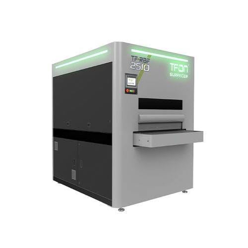 Станок для удаления заусенцев углового стеллажа - Surfacer® TF-RBF 2510 - TFON Machine - для отделки / для алюминиевых деталей / для стальных деталей