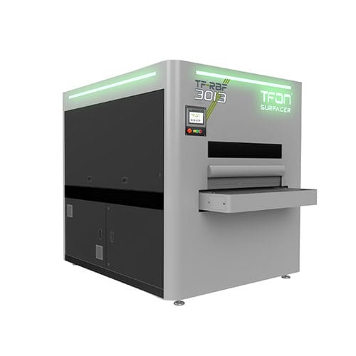 Станок для удаления заусенцев углового стеллажа - Surfacer® TF-RBF 3013 - TFON Machine - для алюминиевых деталей / для стальных деталей / ЧПУ