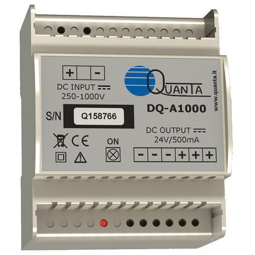 Источник электропитания на DIN-рейке - DQ-A1000 - QUANTA S.r.l. - DC/DC / с защитой от короткого замыкания / с защитой от перенагревания