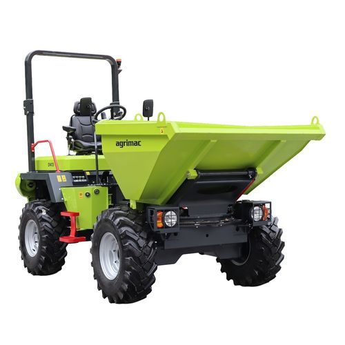 Опрокидыватель с шарнирным кузовом - DW35 - Agrimac - колесный / дизельный / с боковой разгрузкой