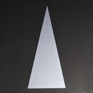 Оптическая призма брюстер - SIFZPRISM25.4-BREW - Crystran Ltd - из кремния