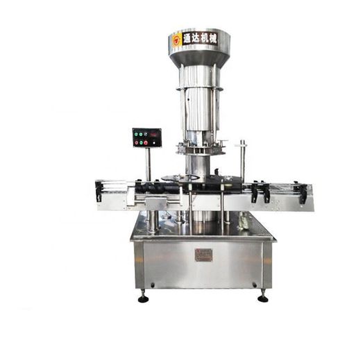 Укупорочная завинчивающая машина вина - DZ-A - TONGDA PACKAGING MACHINERY CO.,  LTD. - ротационная / автоматическая / для бутылок
