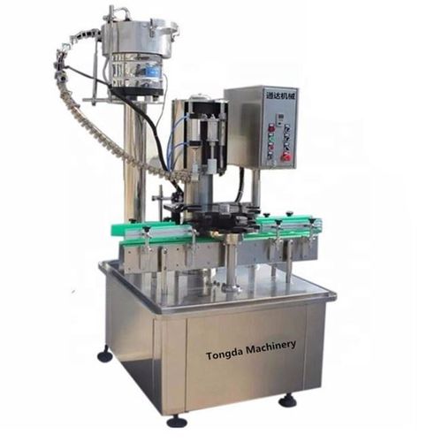 Устройство закупорки бутылок с непрерывным движением - DZ-T - TONGDA PACKAGING MACHINERY CO.,  LTD. - автоматическое / для бутылок / для винодельческой промышленности
