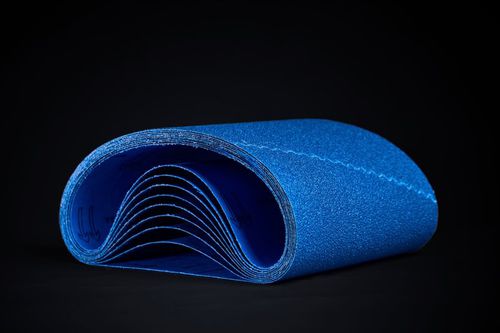 Абразивная лента из керамики - Danpoort International Abrasives B.V. - из карбида кремния / цирконий / широкая