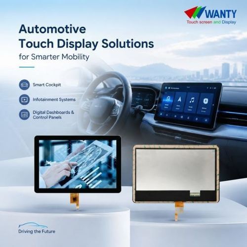 Блок индикации TFT LCD - WTY101A08A01LM - Shenzhen Wanty Photoelectric Co., Ltd. - IPS / с емкостным сенсорным экраном / с мультисенсорным экраном
