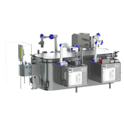 Роботизированная ячейка с коллаборативным роботом - Goldfuss engineering GmbH - для упаковки / для питания / для фармацевтической промышленности