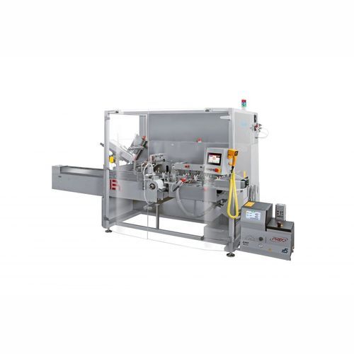 Горизонтальная машина для укладки в картонные коробки - AS 90 - BERGAMI PACKAGING SOLUTIONS SRL - для фармацевтической промышленности / для косметической промышленности / компактная