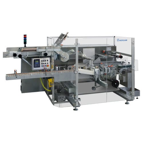 Горизонтальная машина для укладки в картонные коробки - AS 150 TR - BERGAMI PACKAGING SOLUTIONS SRL - для фармацевтической промышленности / для косметической промышленности / автоматическая